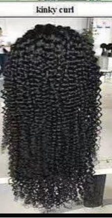 Kinky Curl Flutter Wig- Transparent Lace