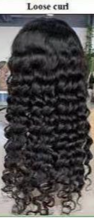 Loose Curl Flutter Wig- Transparent Lace