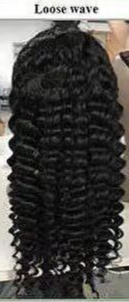 Loose Wave Flutter Wig- Transparent Lace